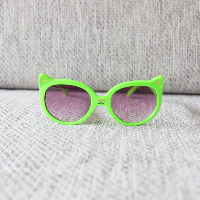 Girls UV Protection Cat Style Sunglasses For Outdoor Activities