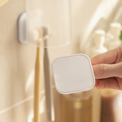 Kids Wall Mounted Toothbrush Holder with Suction Pad