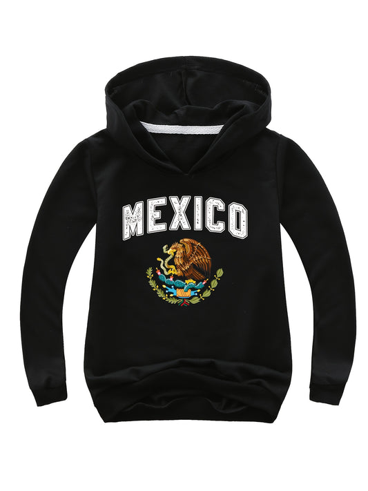 MEXICO Hooded Sweatshirt for Girls