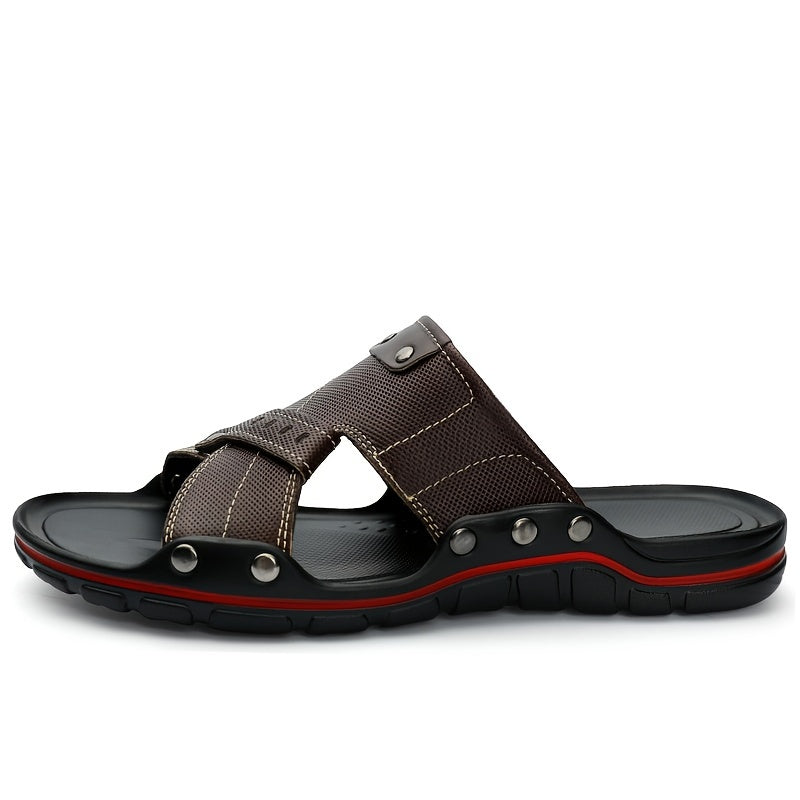 Men's Lightweight Slides Slippers House Shoes Comfortable Non Slip Sandals