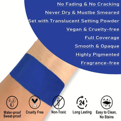 CCBeauty Face Body Paint Stick Makeup for Halloween SFX Cosplay Costume Party