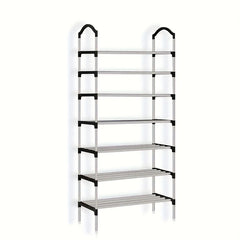 1pc Shoes Rack Easy Assembled Standing Dustproof Shoe Storage Shelf