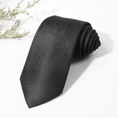 Men's Short Striped Business Tie