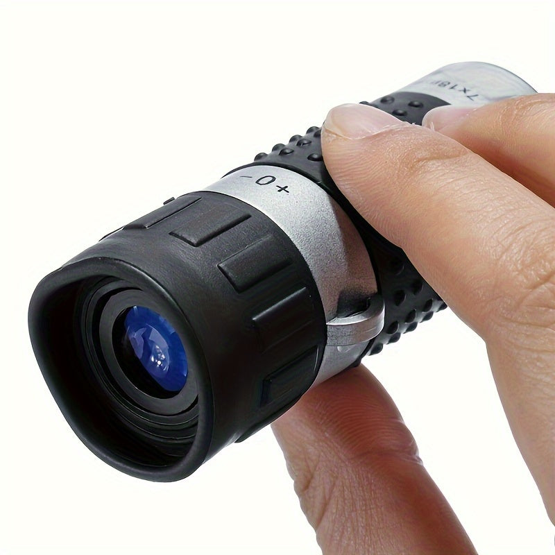 Compact 7x18 Monocular Telescope for Outdoor Bird Watching