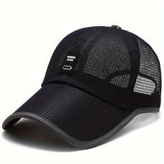 Mesh Baseball Cap Sunshade Cap Breathable Outdoor Sports Hat