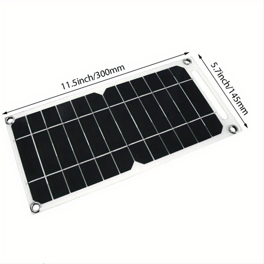 Portable Solar Panel Charger 6V USB Fast Charging Board