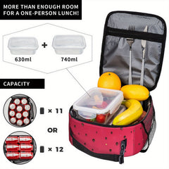 Watermelon Insulated Lunch Bag - Leakproof Thermal Tote
