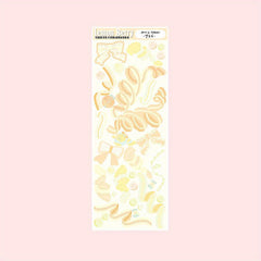 Waterproof Lace Bowknot Stickers for Journals & Crafts, Pastel Colors