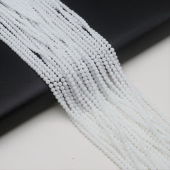 Natural Stone Crystal Faceted Small Beads Beaded 15' Accessories Kids
