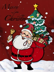 Santa Claus Print Tee Shirt for Men