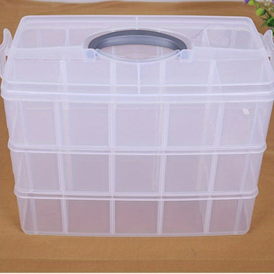 Adjustable Compartment Slot Bead Craft Jewellery Storage Organizer