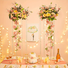 Crystal Acrylic Vases for Elegant Occasions