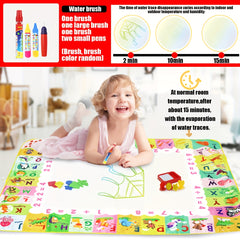 Water Doodle Mat Educational Kids Painting & Drawing Toy