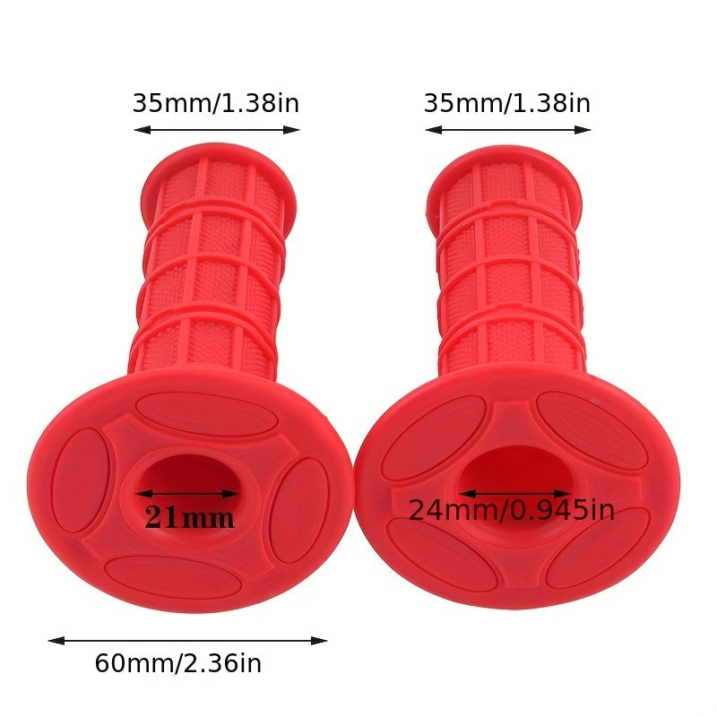 Soft Silicone Handle Grip Cover for 7/8 Inch Handlebar - Monochrome