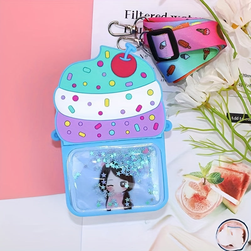 Kids Quicksand Coin Purse & Small Shoulder Bag