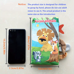 Baby Cloth Books Animal Tails Book for Toddlers