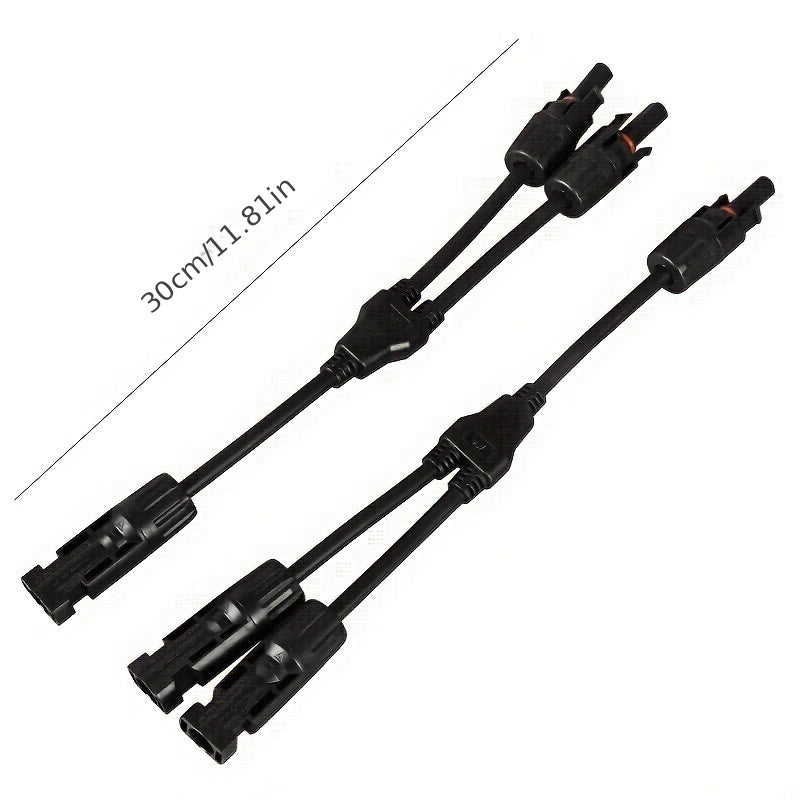 Solar Y Branch Connectors Long Solar Panel Parallel Connectors