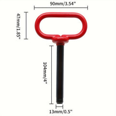 1pc Tractor Towing Hitch Pin And Clip 1 2 X 4 Inch Trailer Gate Pin