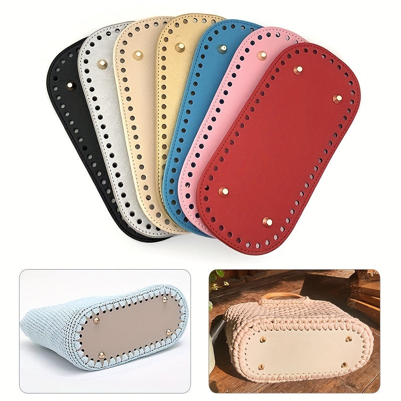 Modern Handwoven Bag Bottom Oval Shape Sewing Accessories