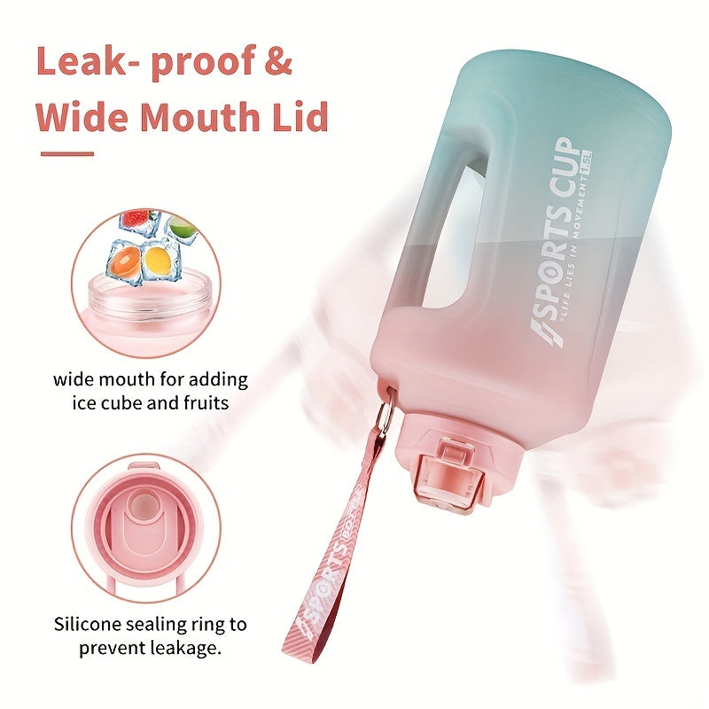 Gradient Sports Water Bottle with Carrying Strap