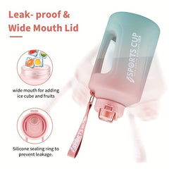 Gradient Sports Water Bottle with Carrying Strap