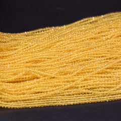 Yellow Spinel Beads 38cm