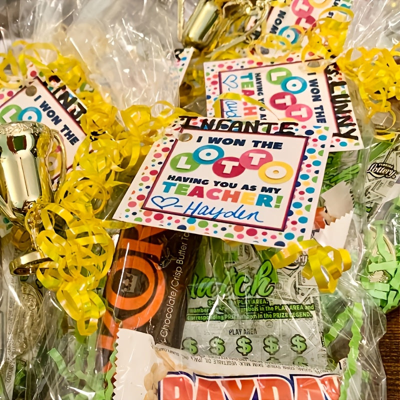 Teacher Appreciation Gift Tags Set