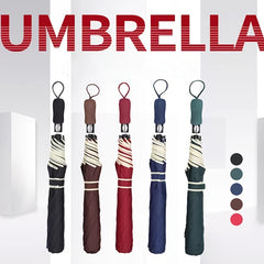 Double Folded Golf Umbrella Windproof Stormproof