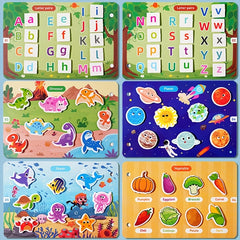 Interactive Reusable Quiet Book for Learning