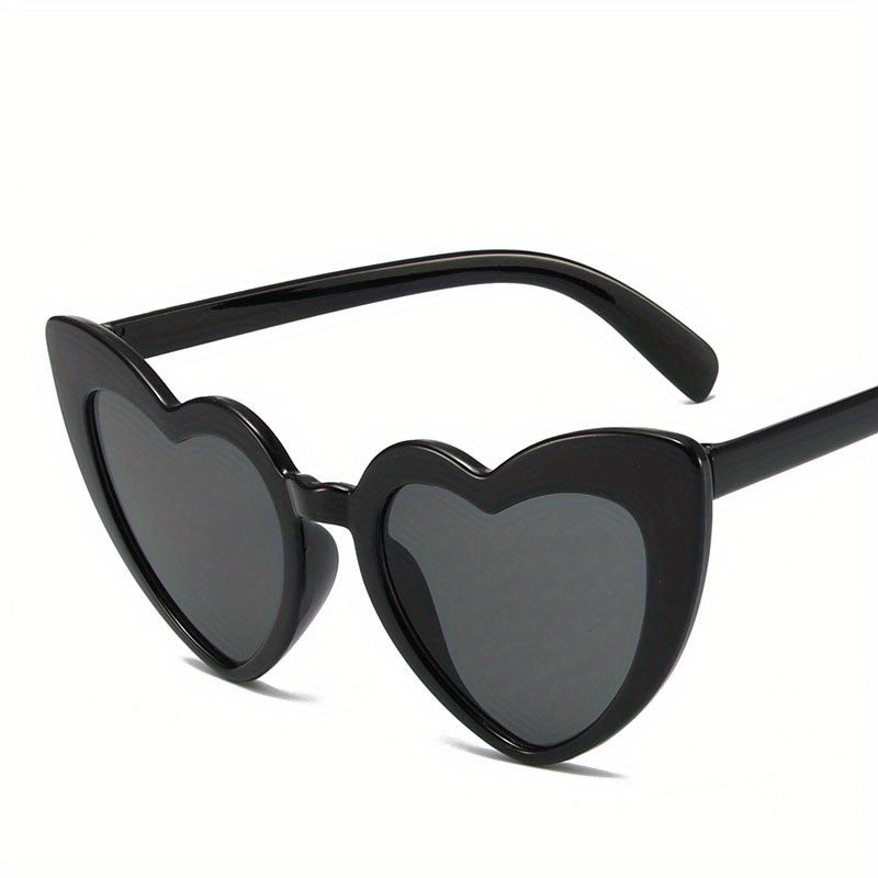 Y2K Heart Sunglasses UV400 Women Men Funny Beach Party Club Glasses