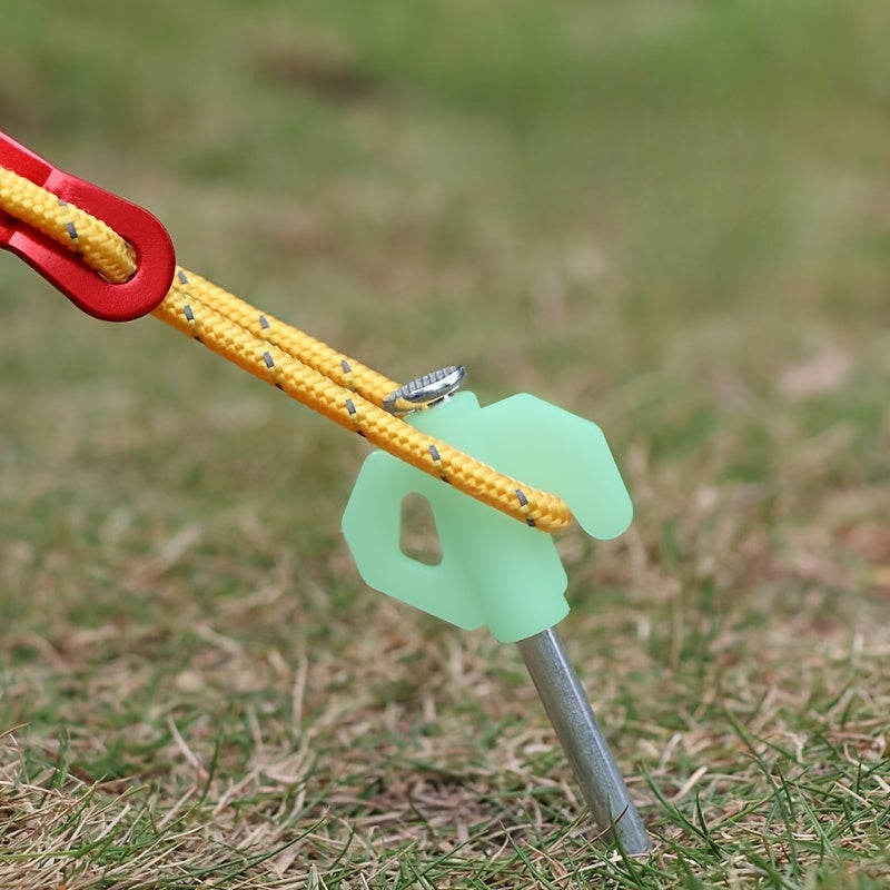Luminous Canopy Ground Nails Tent Pegs Stakes for Camping