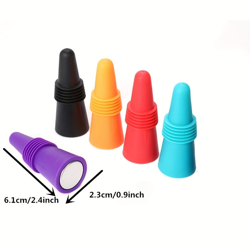 Silicone Wine Stopper Bottle Stopper Reusable Wine Cork