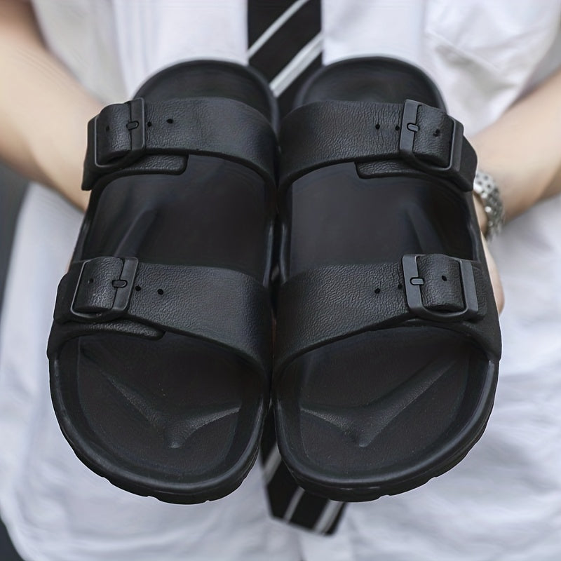 Men's Adjustable Strap Sandals Outdoor Walking Shoes