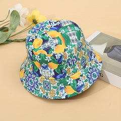 Ethnic Print Reversible Outdoor Bucket Hat