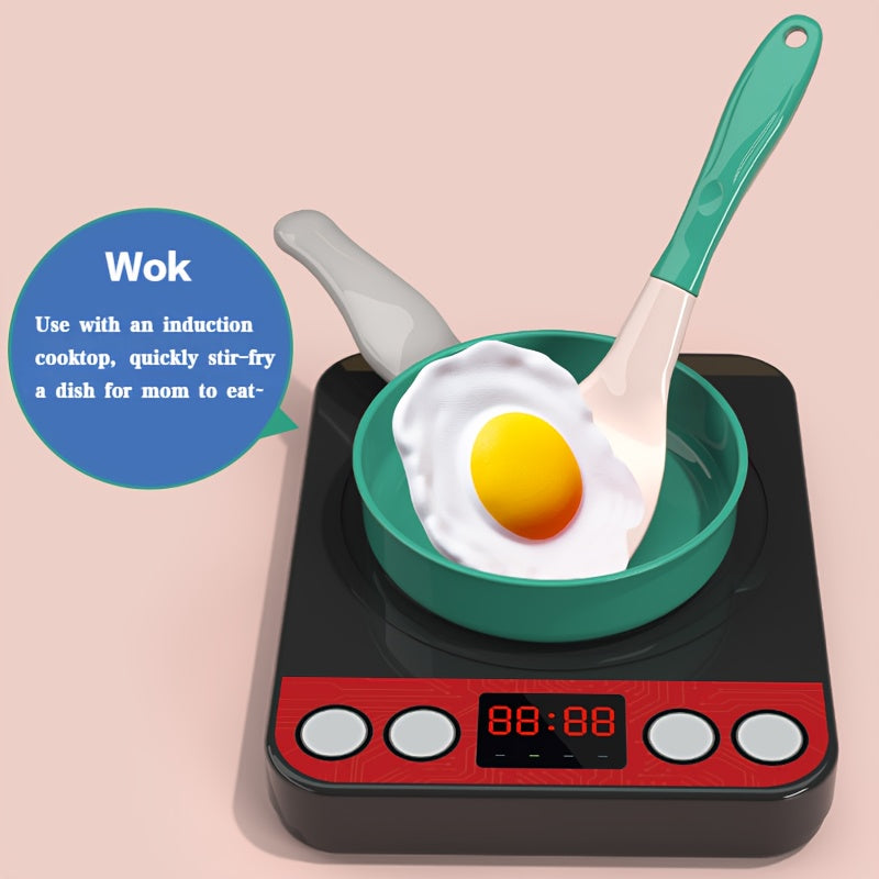 Kids Cooking Utensil Set Pretend Play Toy Gift