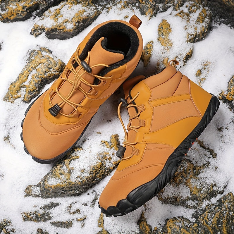 Women's Non slip Thick Warm Hiking Shoes - Outdoor Camping Shoes