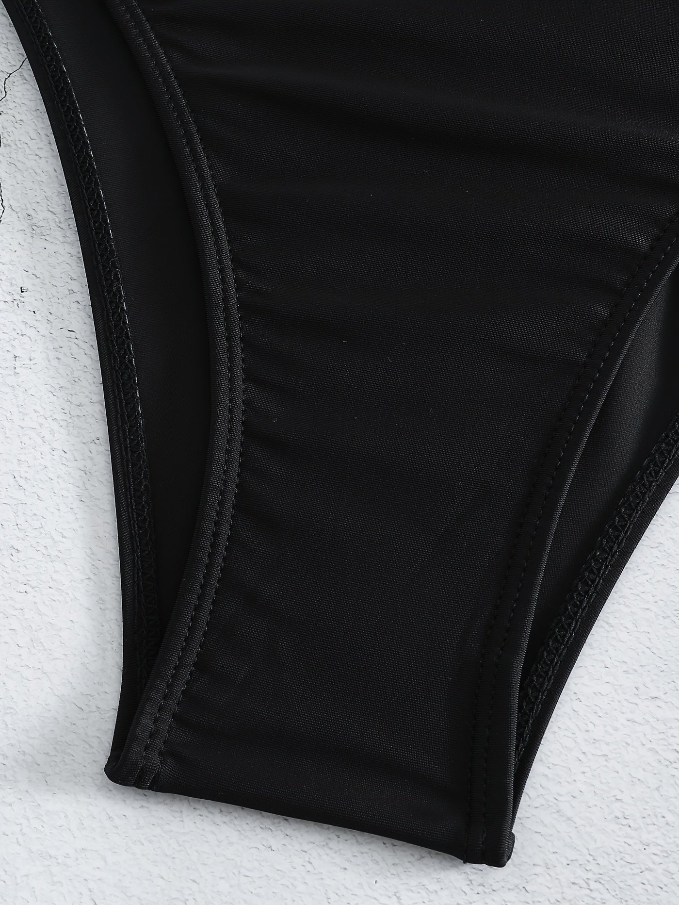  Sexy Swimsuit Mesh High Waist Skirted One Piece