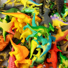 12 Dinosaur Toy Models: T-Rex, Stegosaurus, Ankylosaurus, Spinosaurus