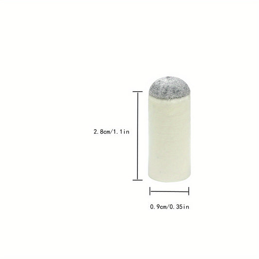 100pcs Billiard Cue Tips Plastic Replacement Pool Cue Tips