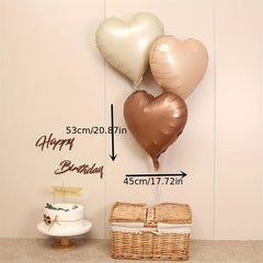 Heart Shaped 18" Aluminum Balloon for Birthday Party