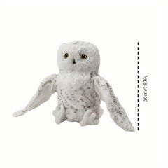 Snowy Owl Hand Puppets 7.87in for Family Role Playing
