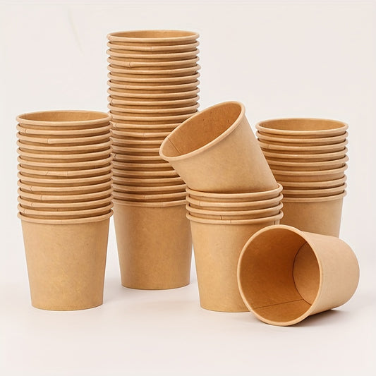 20pcs Disposable 4oz Coffee Cup Craft Cup Small Portion Cup For Parties