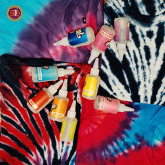 Tie Dye Kit Set of 9 Colors with Powder Refill