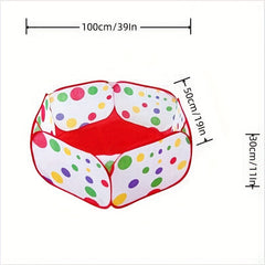 Foldable Ball Pit Baby Playpen Kids Safety Barrier Game House Toys