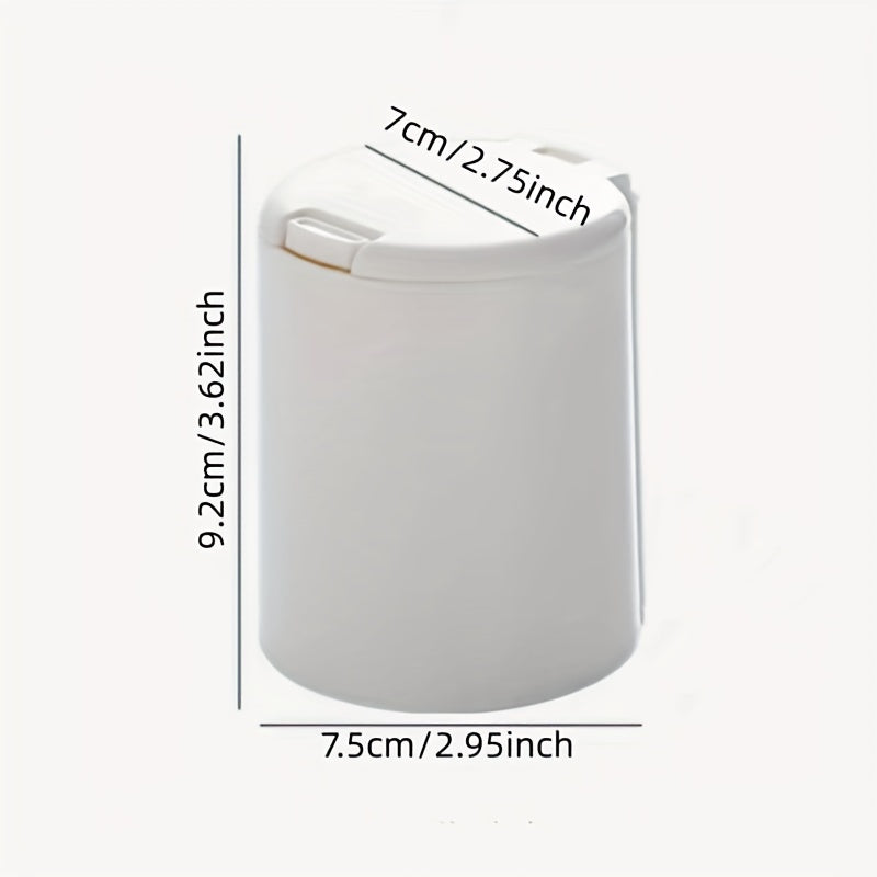 Mini Plastic Storage Box With Lid Dustproof Pop Up Stationery Object Storage