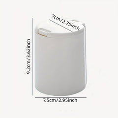Mini Plastic Storage Box With Lid Dustproof Pop Up Stationery Object Storage