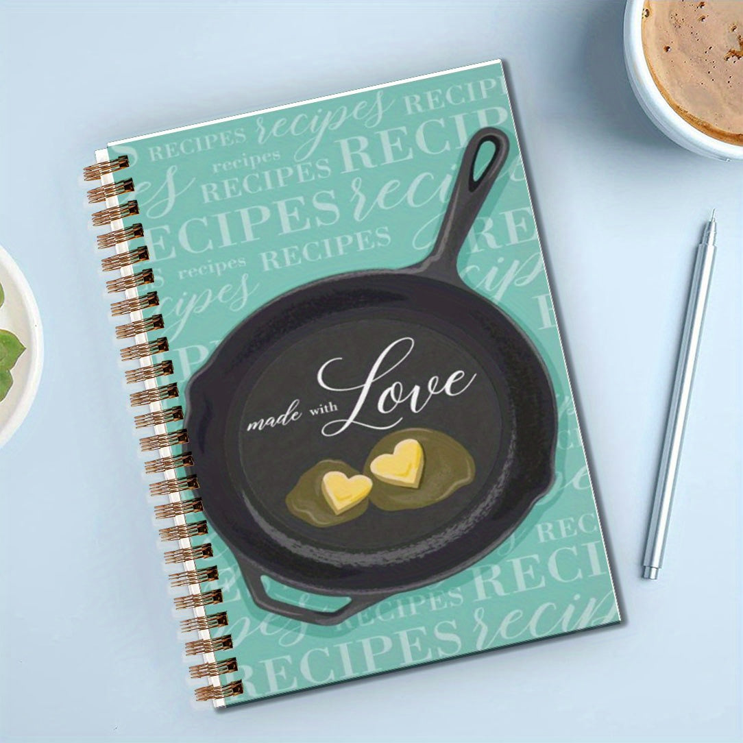 Love Recipe Notebook 13 97x21 08cm Paper Writing Diary