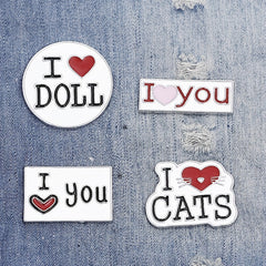 Geometric Alloy Oil Drop Brooch - I Love You Accessories