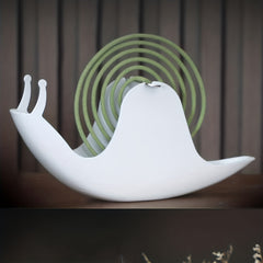 Snail Mosquito Coil Holder Iron Tray Fireproof Ash Burner Home Decor