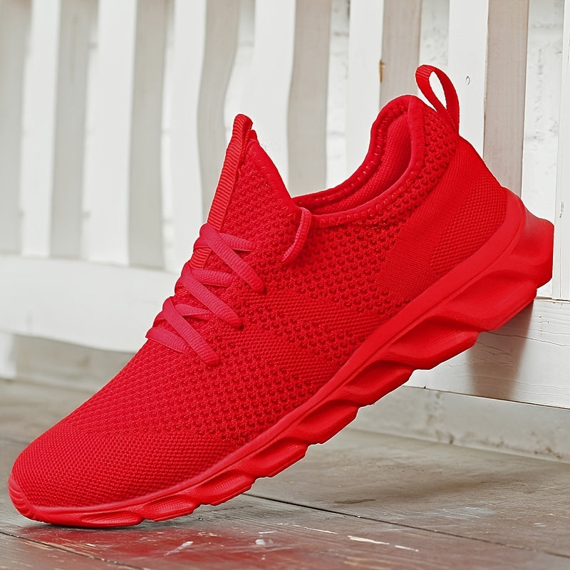 Men's Breathable Running Shoes, Lightweight Woven, Chinese New Year Gift